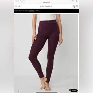 Ann Taylor Classic Pull On Leggings